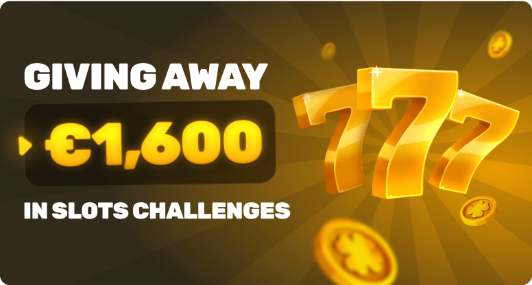 Giving away $1,600 in slots challenges